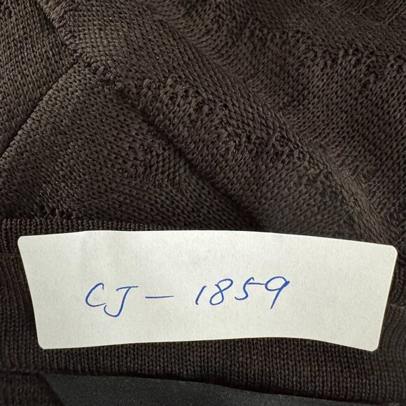 Ming Wang Cardigan Jacket Womens 2X Brown Acrylic Polyester CJ-1859 - Picture 2 of 8